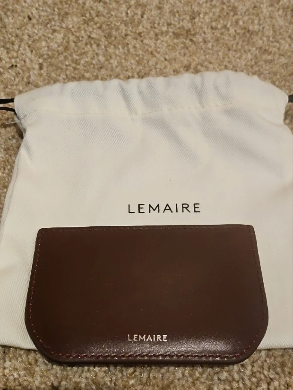 Lemaire slim leather